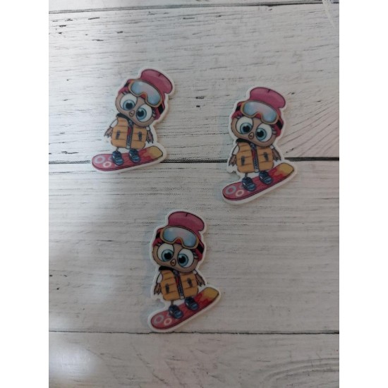 Кабошон-вырубка 20мм х 35мм, цена за 1 шт